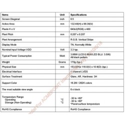 Monitor Kit Kit Lcd 6.5 Pollici Cod:IPC.MNO02 