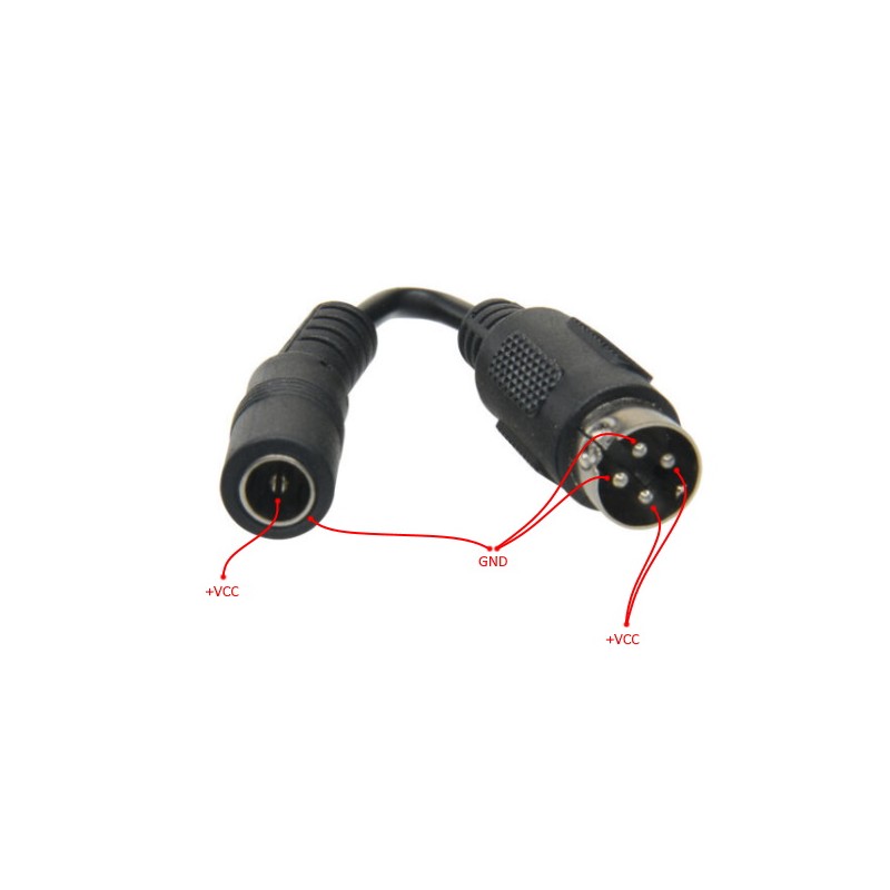 Logitech Adattatore Per Cavo Mini Din Nero - 993-001137, Compatibile Per Videoconferenze